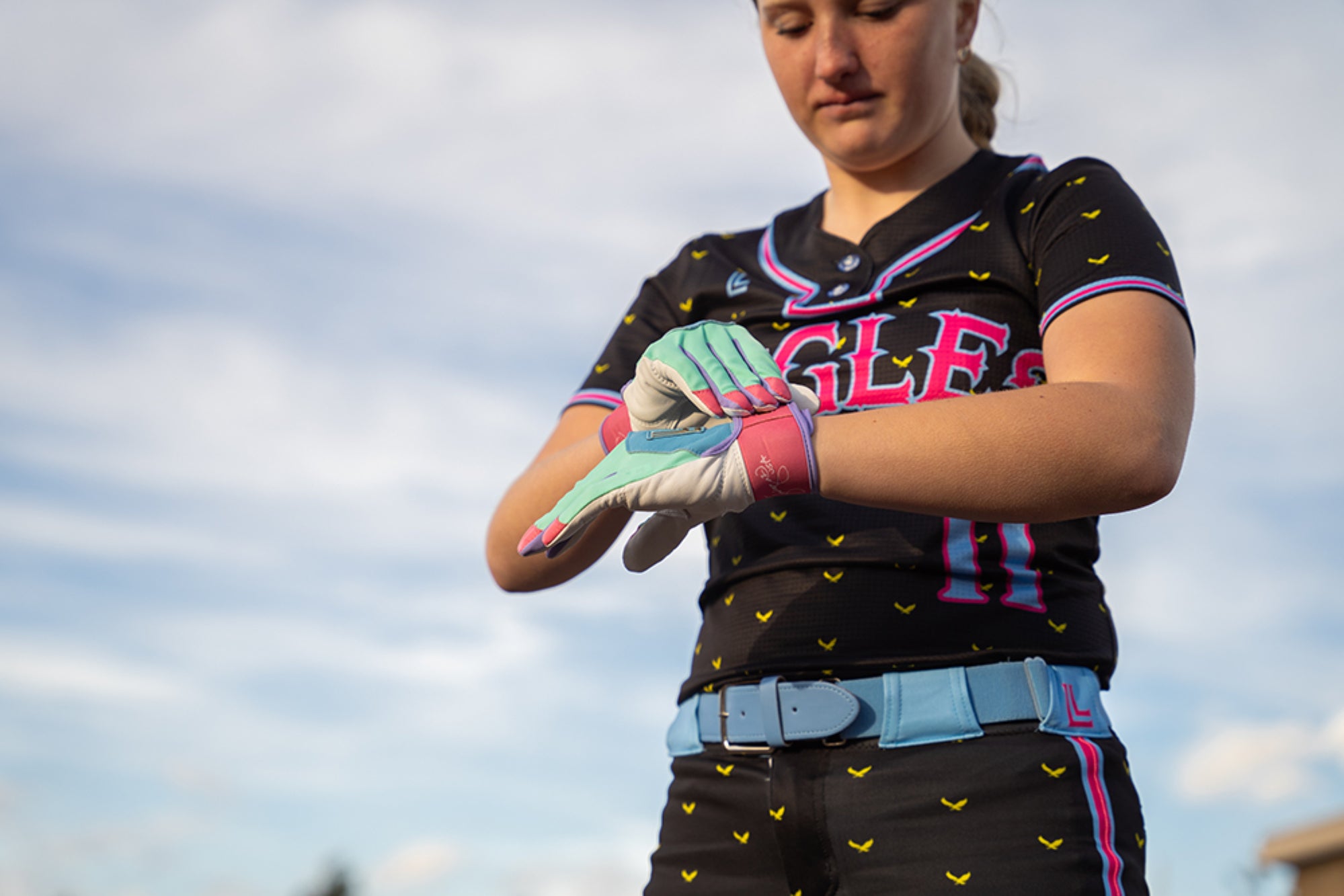 Softball Batting Gloves – Jessica Mendoza Signature Series