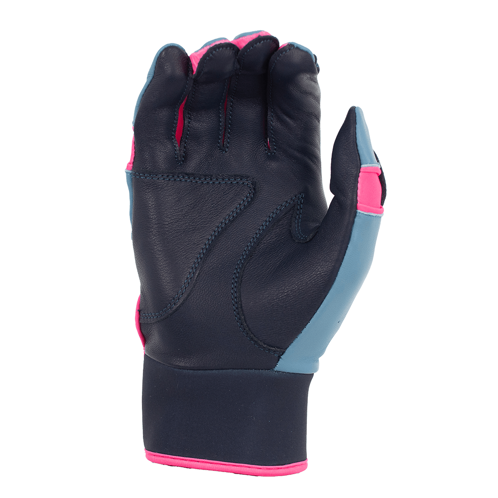 Batting Gloves – Carolina/Pink+Navy/Navy Palm