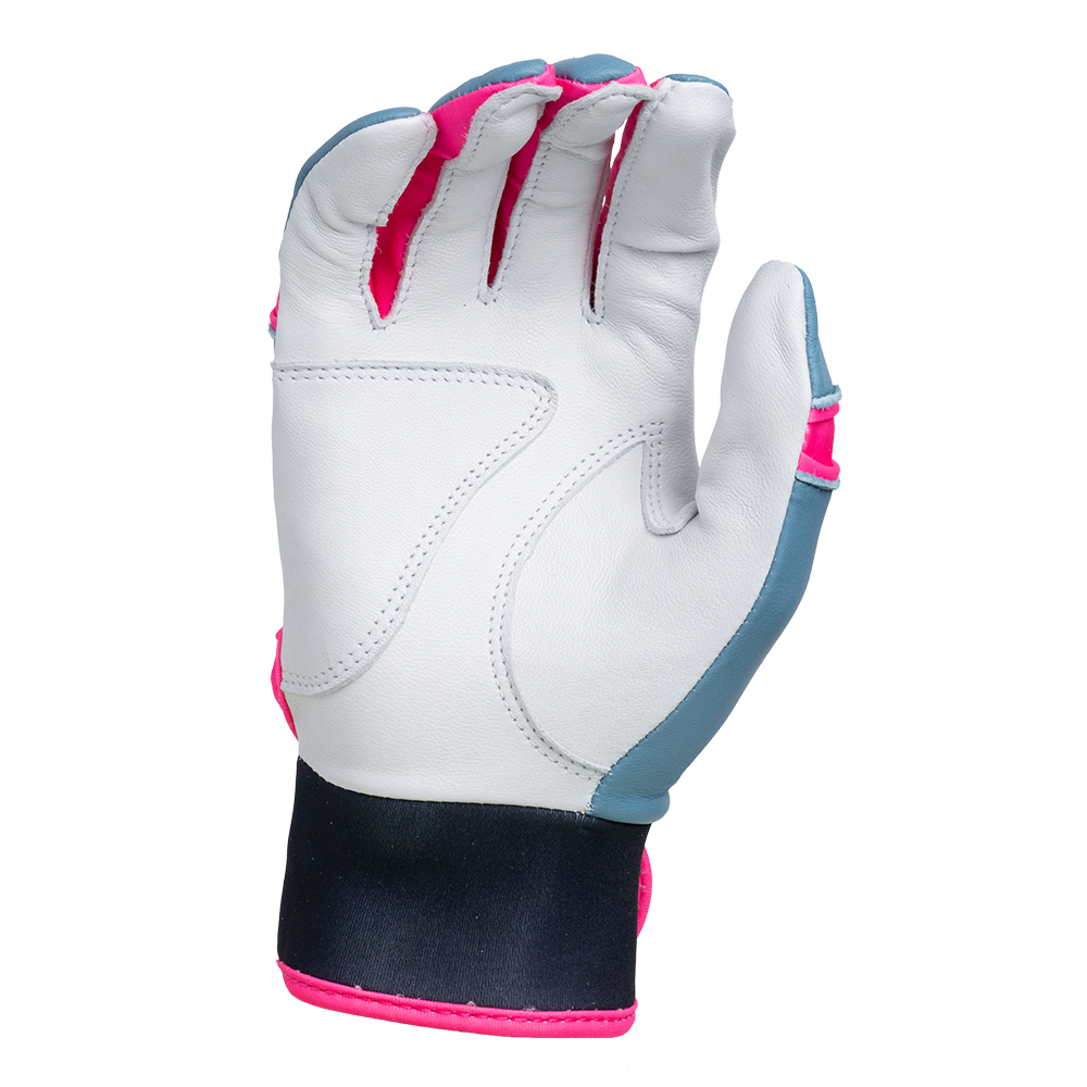 Batting Gloves – Carolina/Pink/Navy/White Palm