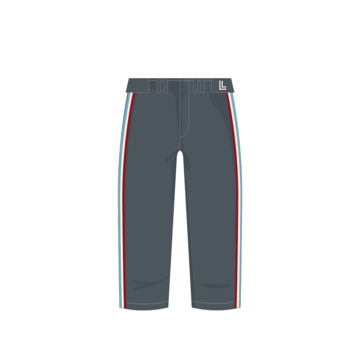 Capstone Softball Knicker Pant - Gray