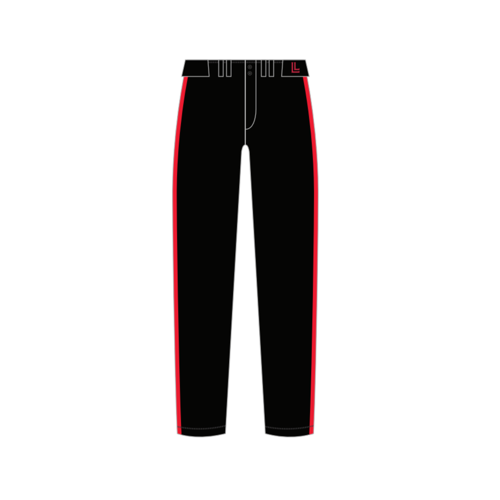 Edge Baseball Pant - Black