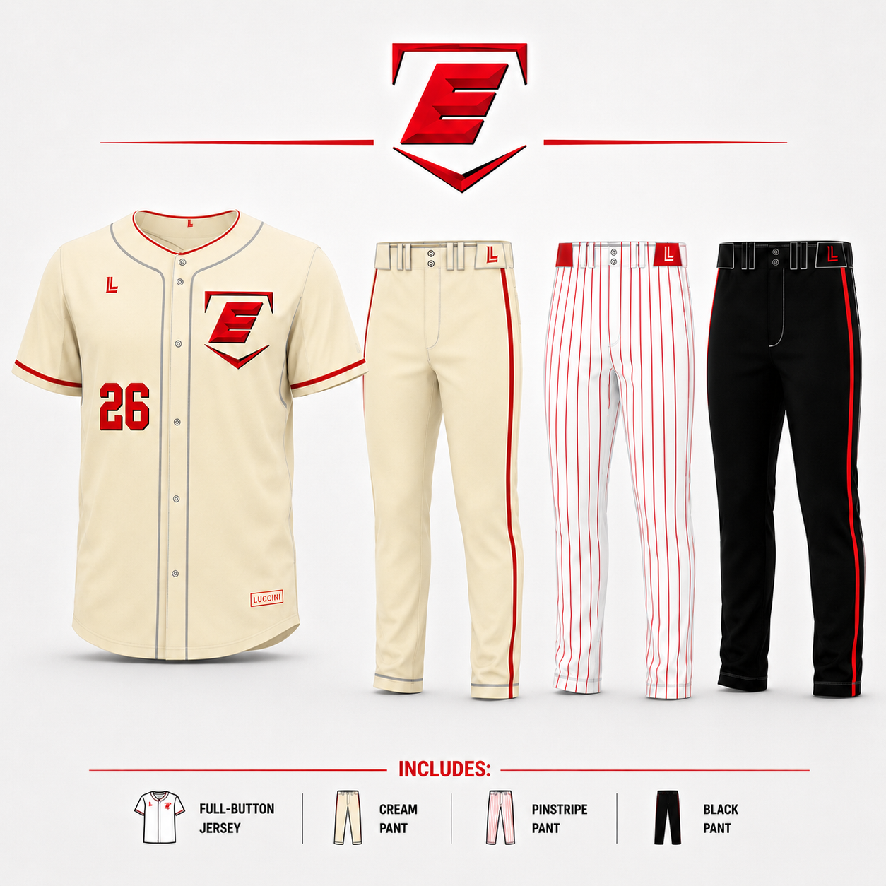 Edge Baseball Player Package #2