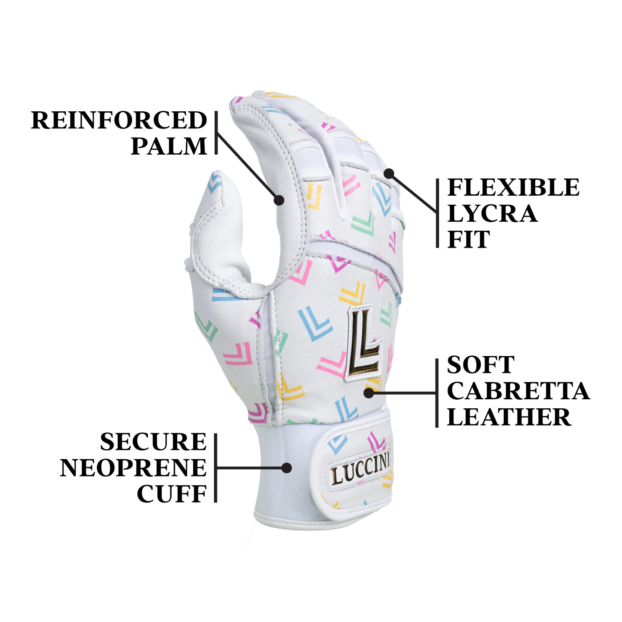 Batting Gloves – Cinque Terre - "The Five Lands"