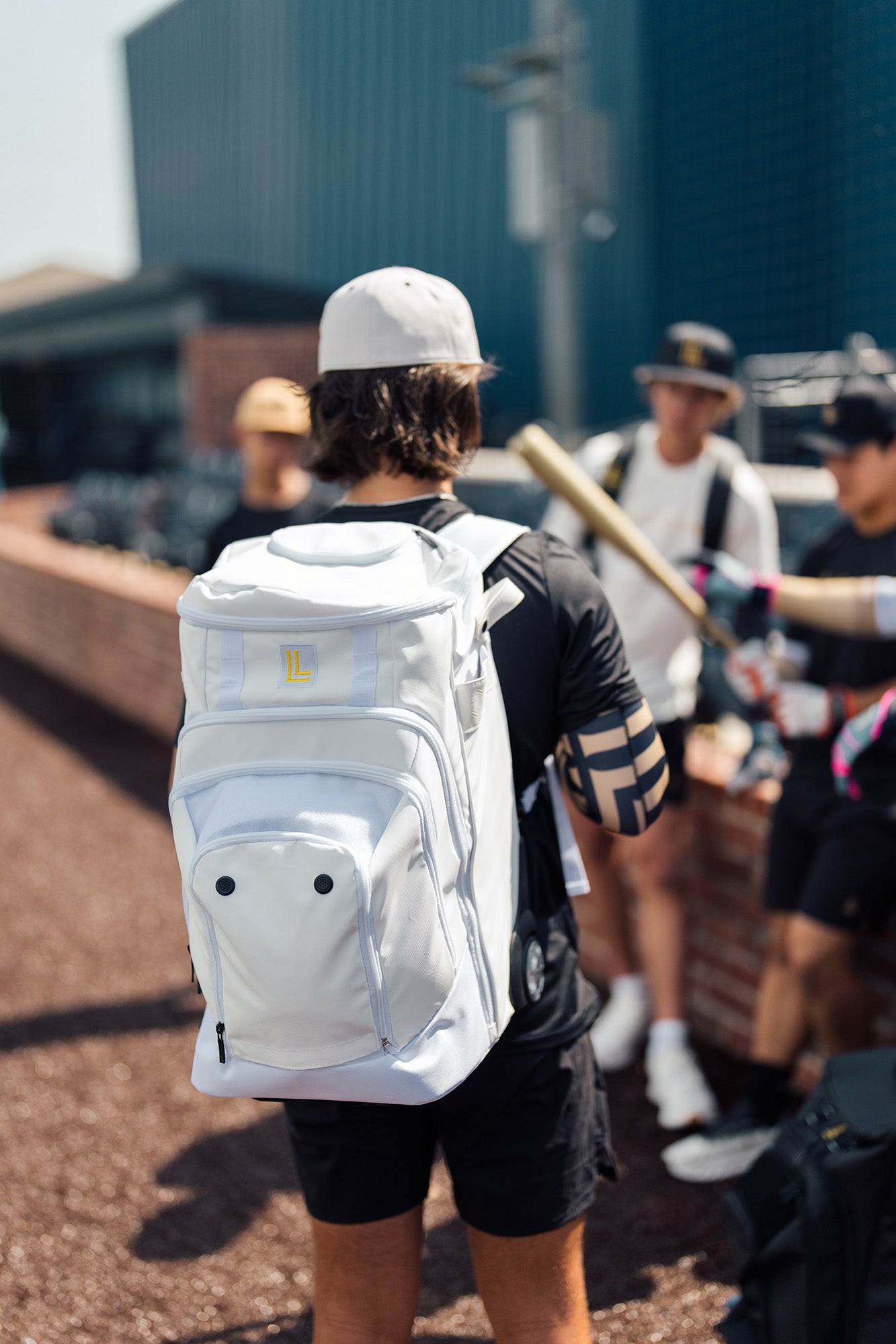 Wheeled Gear Bag – White