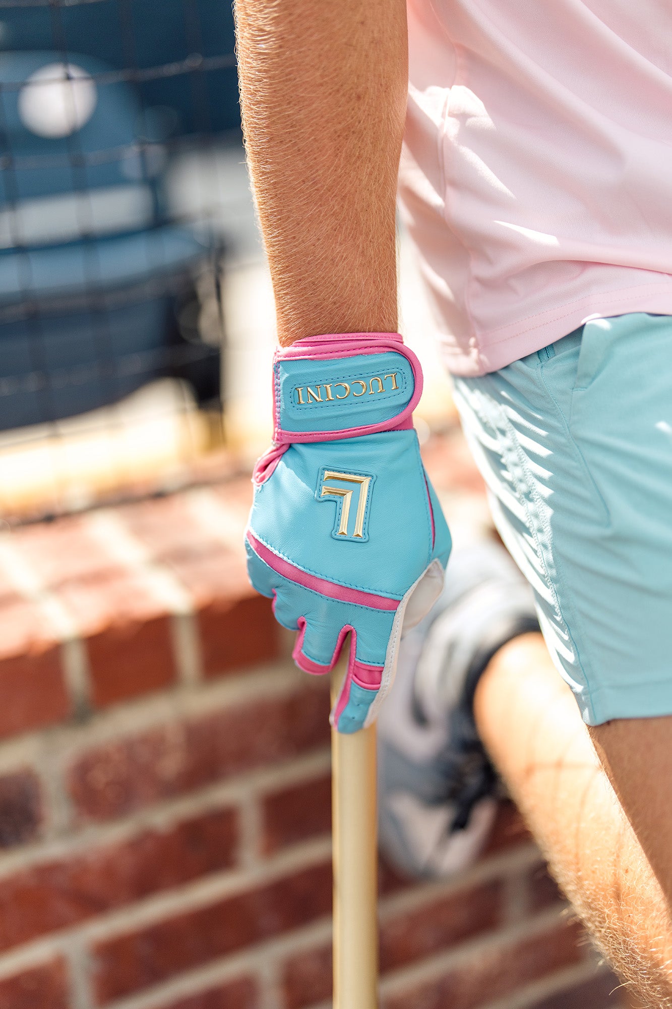 Batting Gloves – Cinque Terre - "Ocean Wave"