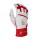 Batting Gloves – White/Red/Red